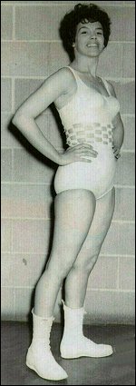 With a big smile here, it's hard to believe that sexy Lola LaRay could be such a heel in the ring! With a big smile here, it's hard to believe that sexy Lola LaRay could be such a heel in the ring!