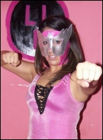 Early in her career, the masked PINK was a favorite in Mexican rings.